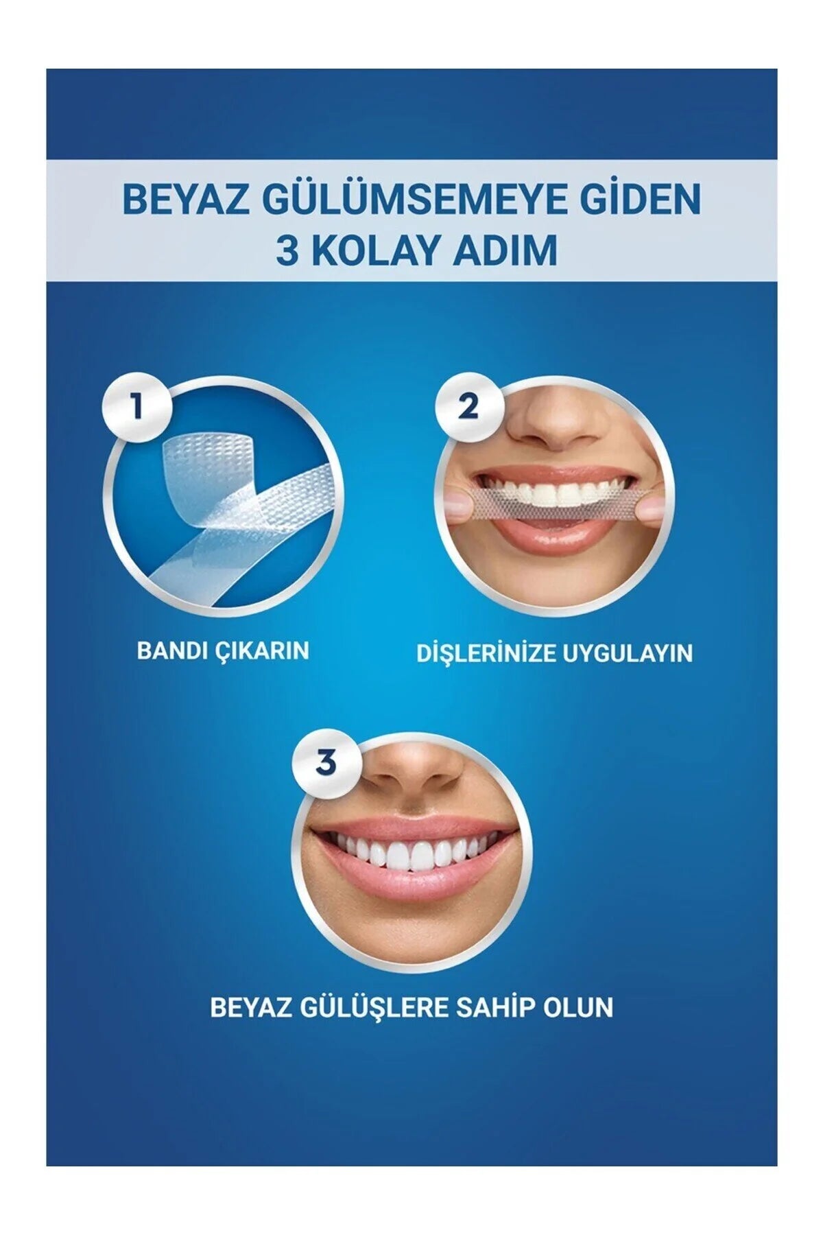 Lumismile™ Diş Beyazlatma Bandı