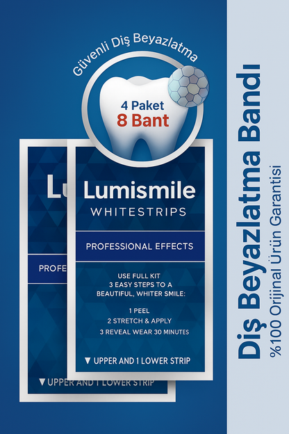 Lumismile™ Diş Beyazlatma Bandı